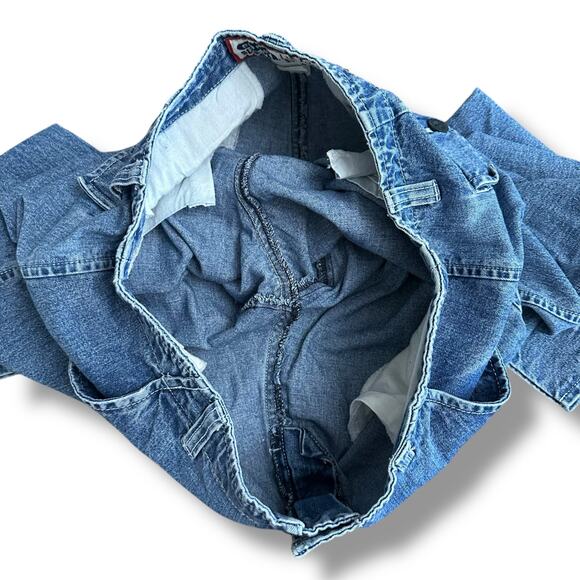 Vintage Y2K Old Navy Embroidered Floral Capri Jeans Size 6‎ - Picture 9 of 9